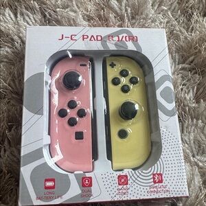Joy-Con Controllers - Pink and Yellow